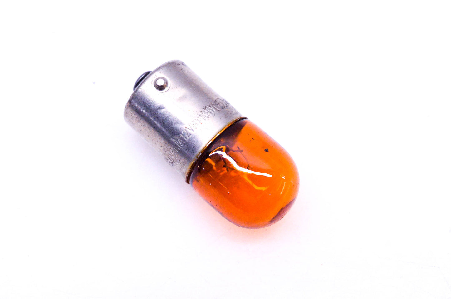 Aftermarket 12v RY10w Amber Bulb NOS