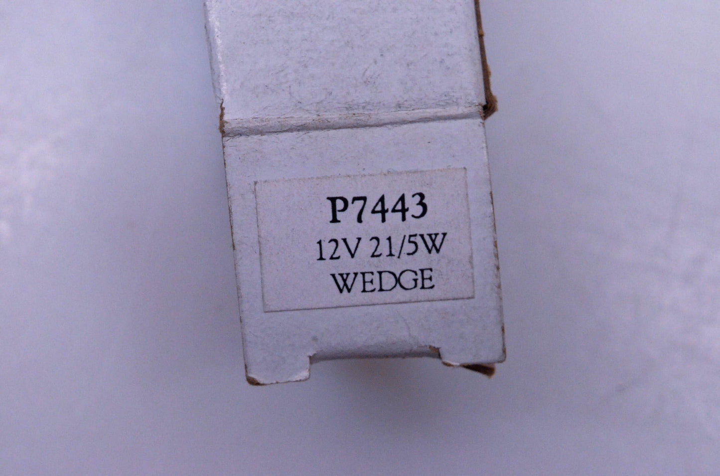 Aftermarket P7443 12v 21/5w Wedge Bulb NOS