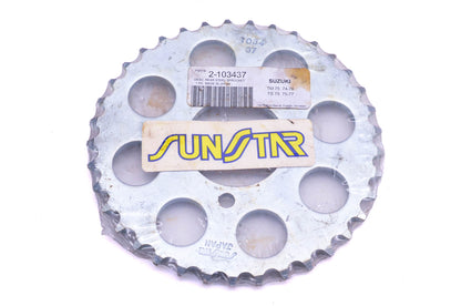 Sunstar 2-103437 Rear Steel 37T Sprocket NOS