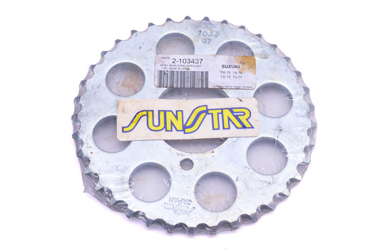 Sunstar 2-103437 Rear Steel 37T Sprocket NOS