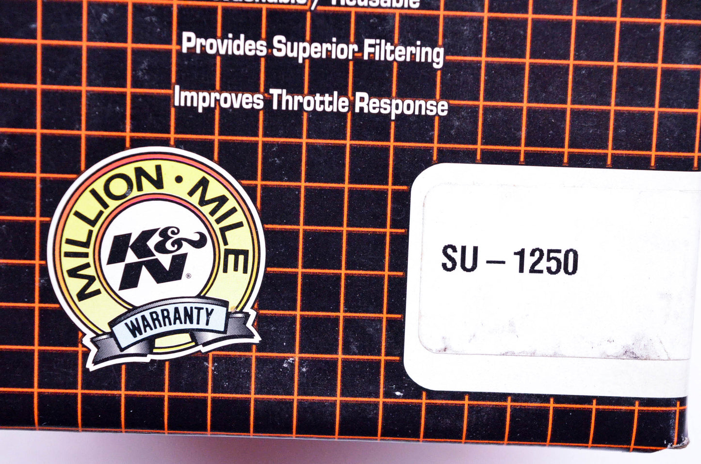K & N SU-1250 Air Filter NOS