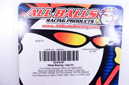 All Balls 0215-0157, 25-1497, AP130-1F Wheel Bearing Seal NOS