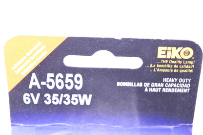 Eiko A-5659 6v 35/35w Bulb NOS