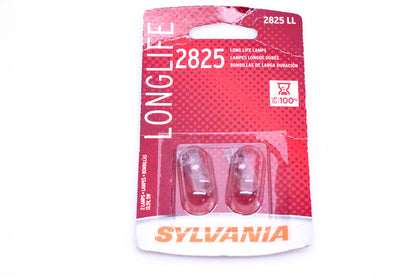 Sylvania 2825 13.5v 5w Wedge Bulbs Qty 2 NOS