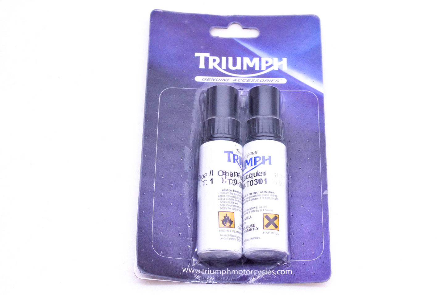 New OEM Triumph T3120300-NF NF Opal/Fusion Paint Touch-Up Kit NOS