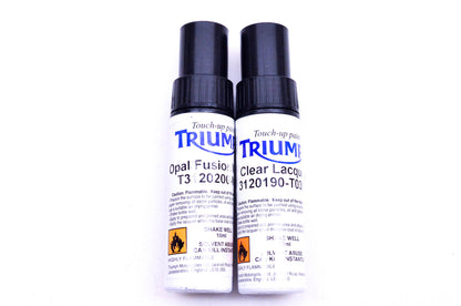 New OEM Triumph T3120300-NF NF Opal/Fusion Paint Touch-Up Kit NOS