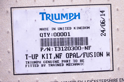 New OEM Triumph T3120300-NF NF Opal/Fusion Paint Touch-Up Kit NOS