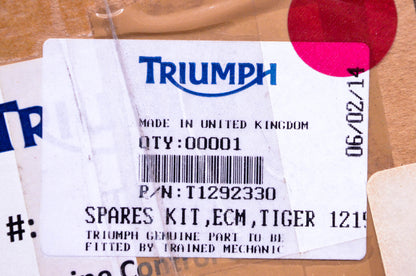 New OEM Triumph T1292330, 6001-197A-0B0, 4123-601695 1292333 Engine Control Unit Kit NOS