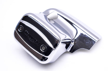 New OEM Triumph A9738069, A9730161 Master Cylinder Chrome Cover Kit NOS