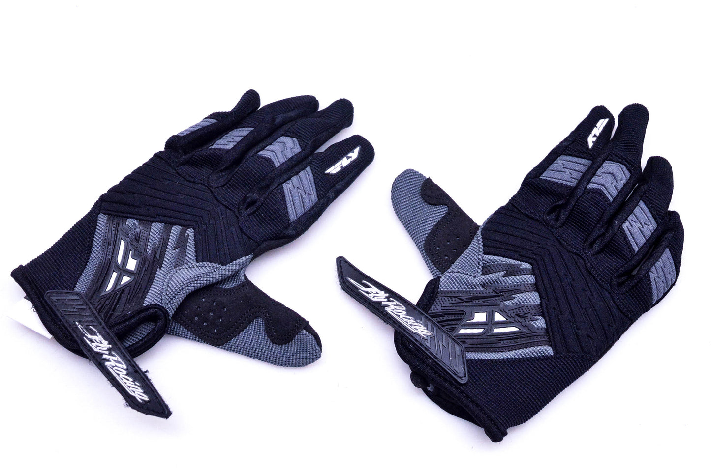 Fly Racing Black Gloves Youth Small Size 4 NOS