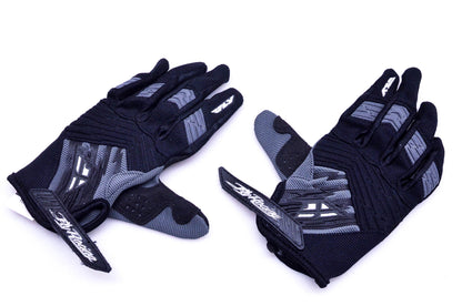 Fly Racing Black Gloves Youth Small Size 4 NOS