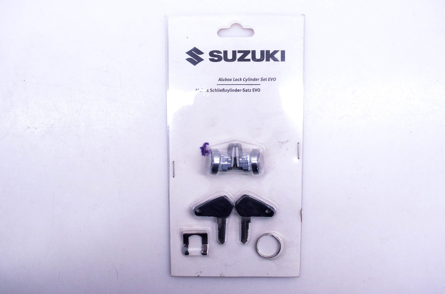 New OEM Suzuki 990D0-ALLOK-0A2 Aluminum Sase Lock Kit NOS