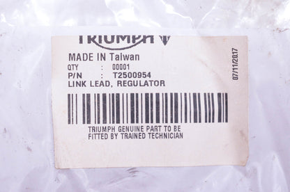 New OEM Triumph T2500954 Regulator Link Lead Harness NOS