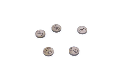 K&L 13-6727 1.40mm Shims Qty 5 NOS
