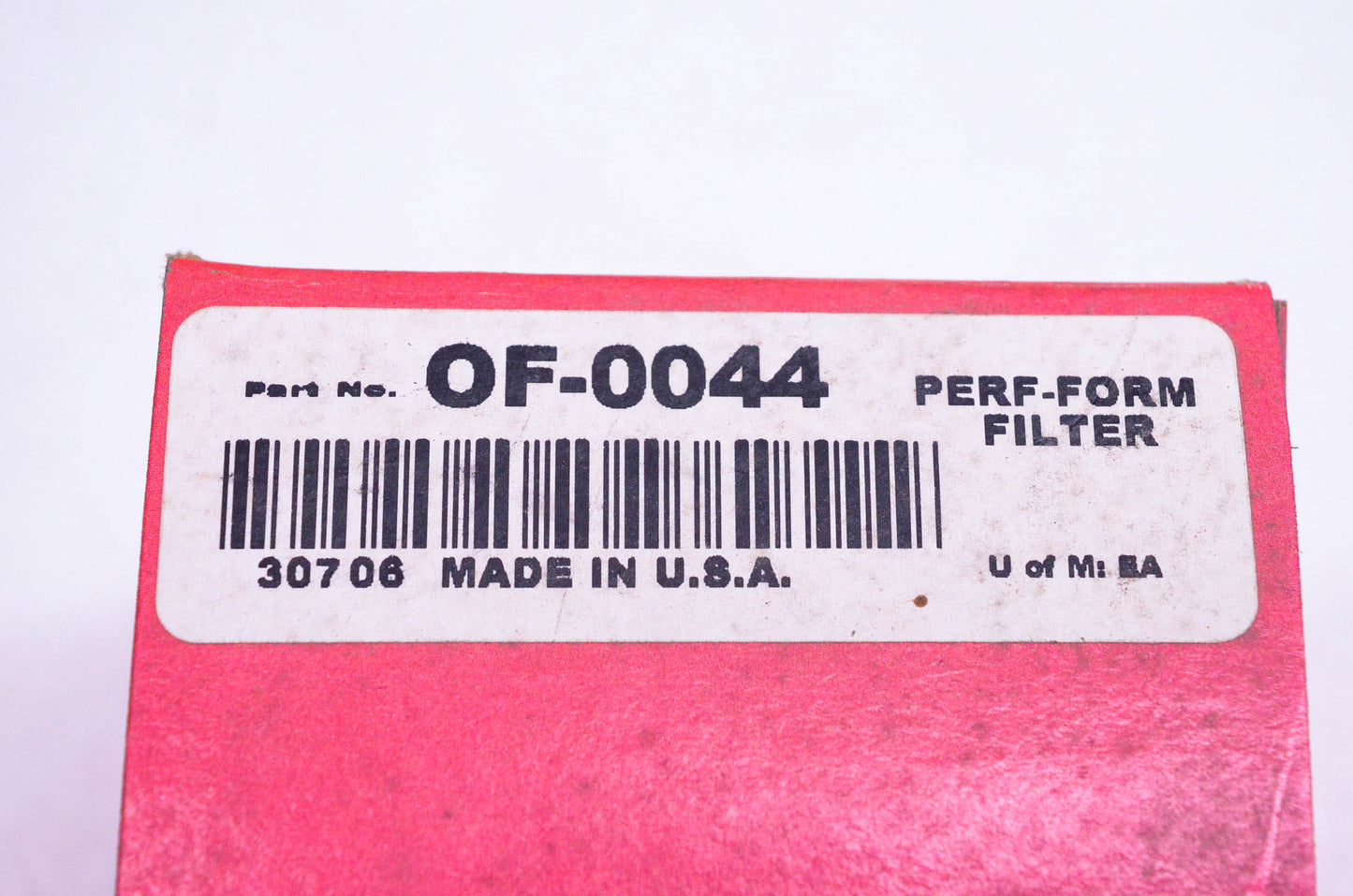 Perf-Form OF-0044 Oil Filter NOS