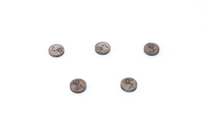 K&L 13-6728 1.45mm Shims Qty 5 NOS