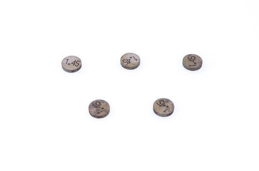 K&L 13-6728 1.45mm Shims Qty 5 NOS