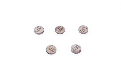 K&L 13-6729 1.50mm Shims Qty 5 NOS