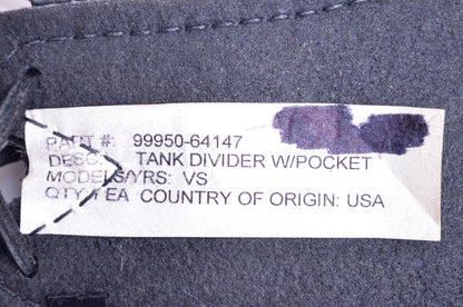 New OEM Suzuki 99950-64147 Tank Divider w/ Pocket NOS