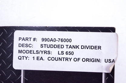 New OEM Suzuki 990A0-76000 Studded Tank Divider NOS