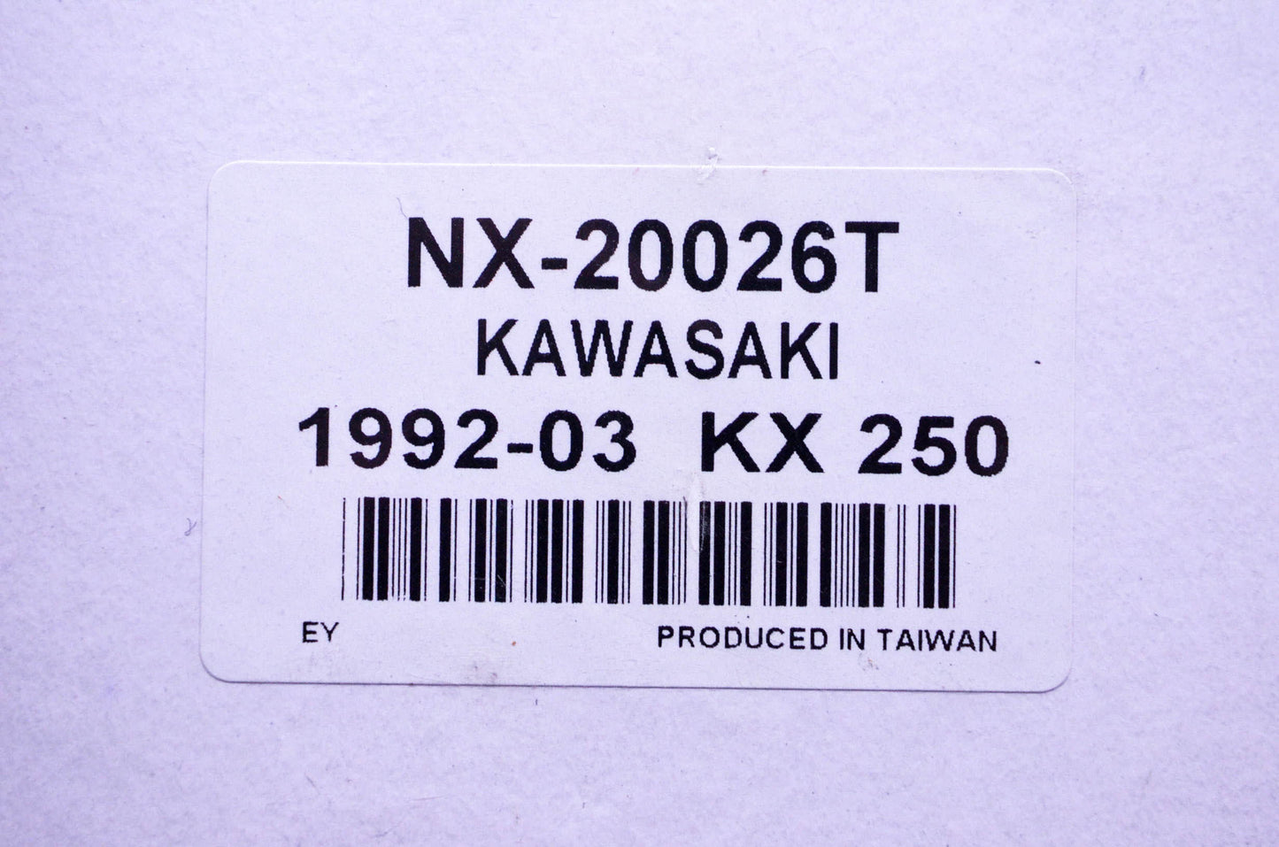 Namura NX-20026T KX250 1992-03 Top End Gasket Kit NOS