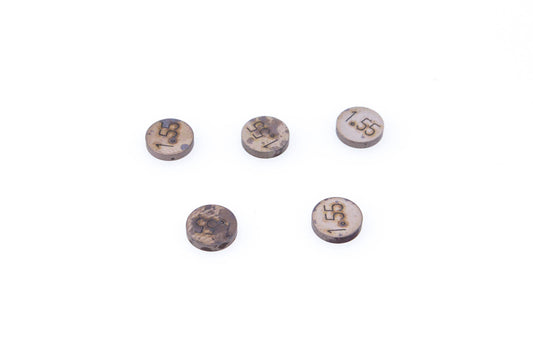 K&L 13-6730 1.55mm Shims Qty 5 NOS