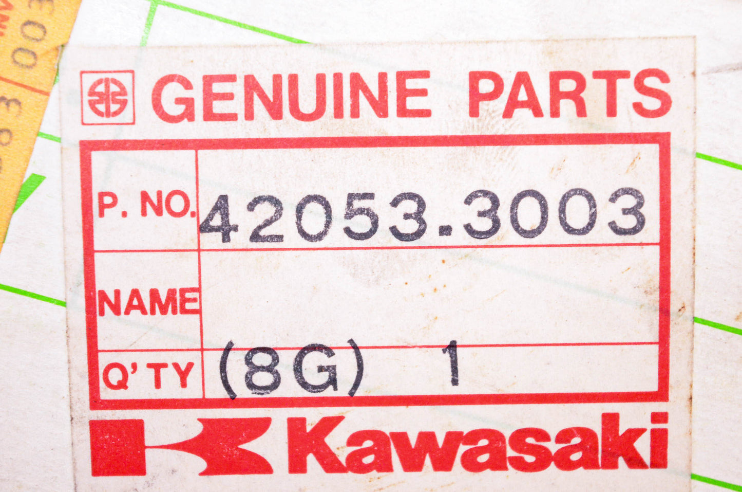 New OEM Kawasaki 42053-3003 Drive Coupling NOS