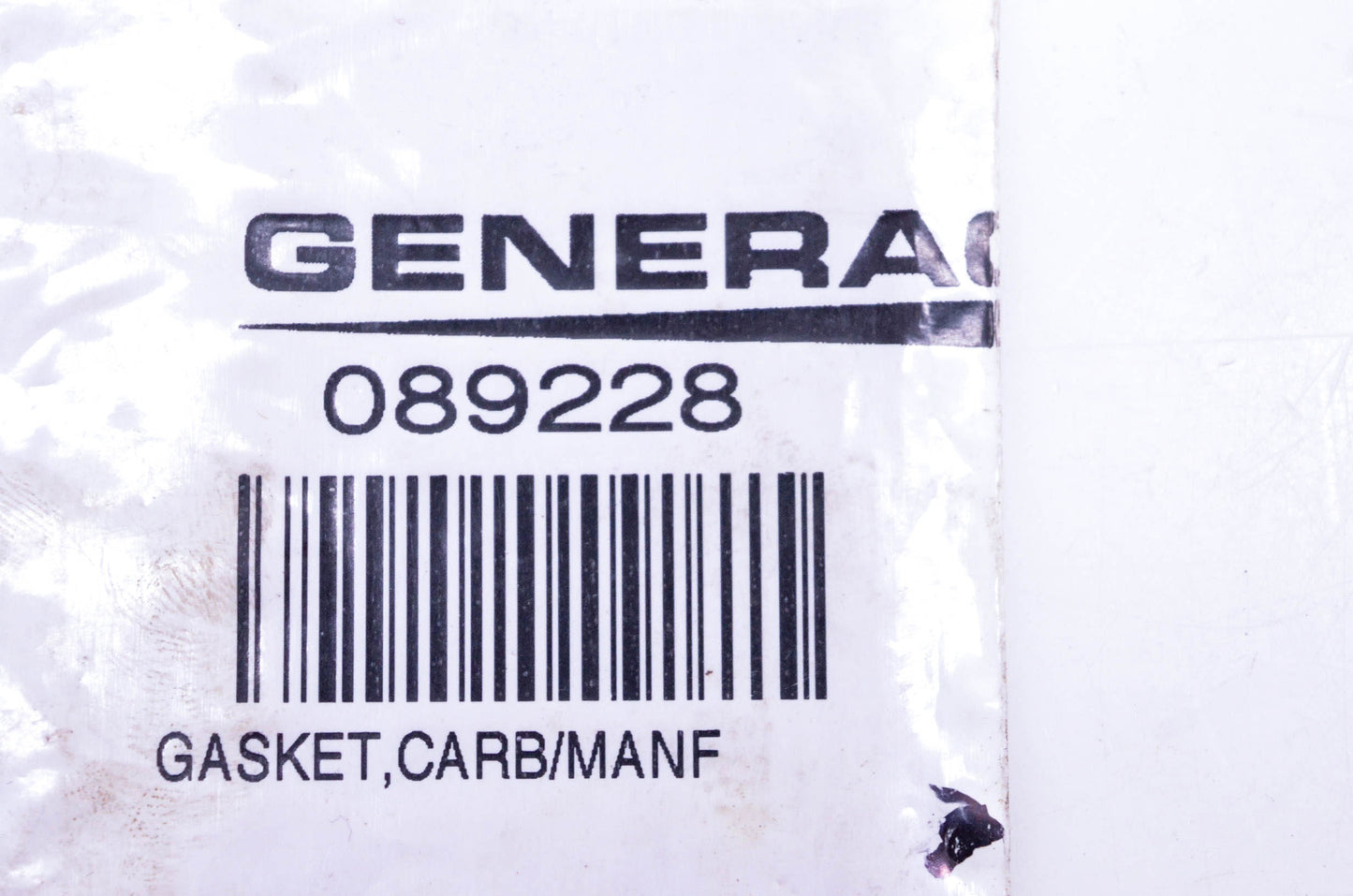 Generac 089228 Carburetor Manifold Gasket NOS
