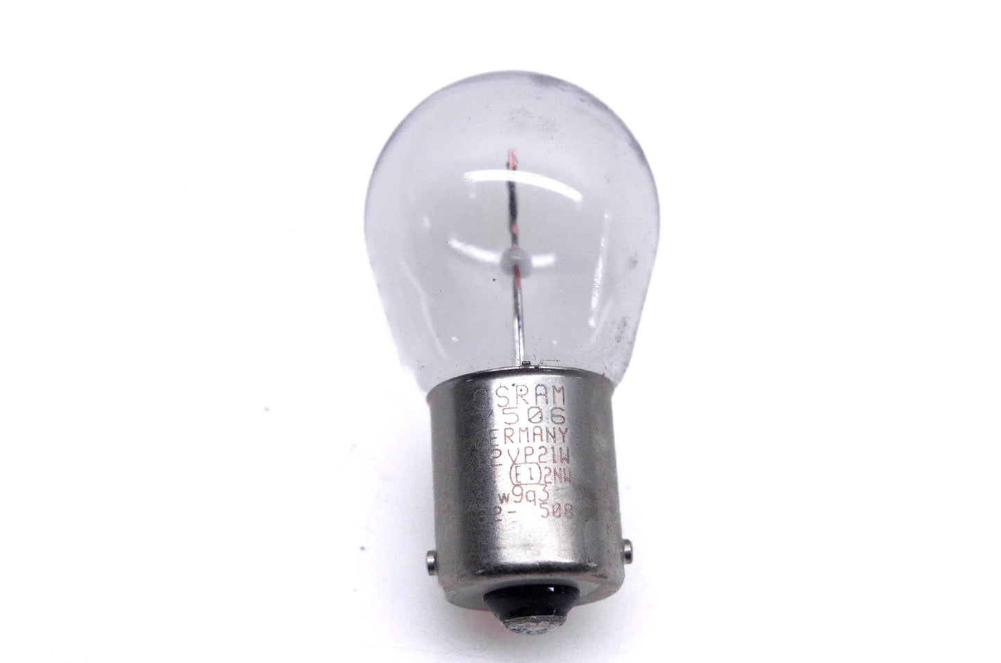 Osram 7506 Clear 12v P21w Bulb NOS