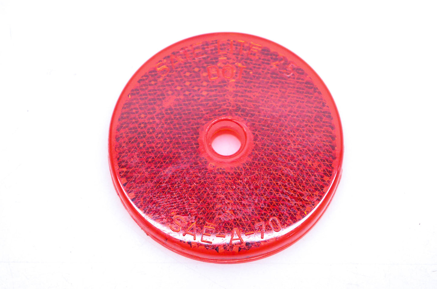 Sate-Lite 25 SAE-A-70 Red 2-1/8" Center Hole Reflector