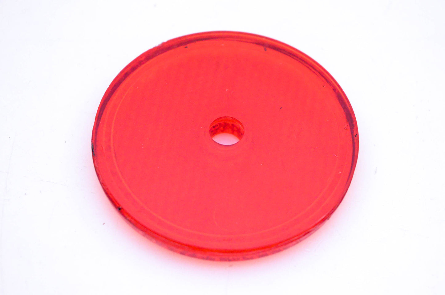 Sate-Lite 25 SAE-A-70 Red 2-1/8" Center Hole Reflector