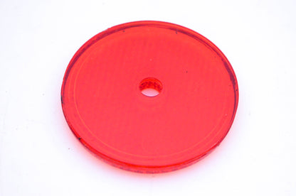 Sate-Lite 25 SAE-A-70 Red 2-1/8" Center Hole Reflector
