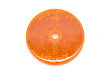 Sate-Lite 25 SAE-A-70 Amber 2-1/8" Center Hole Reflector