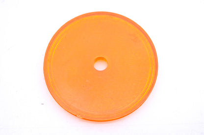 Sate-Lite 25 SAE-A-70 Amber 2-1/8" Center Hole Reflector