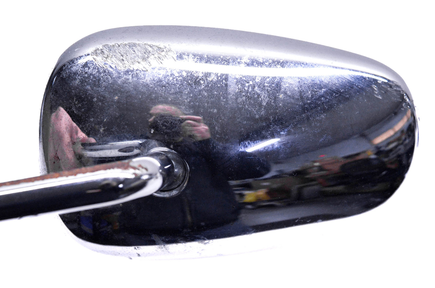 OEM Triumph 001158 Chrome Left Side Mirror Assembly