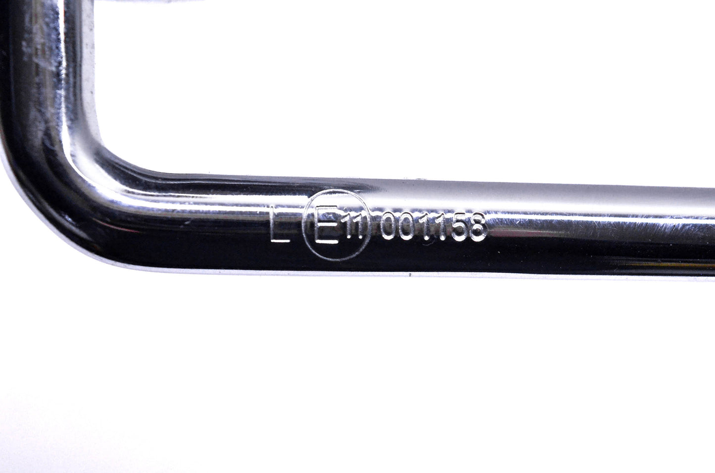OEM Triumph 001158 Chrome Left Side Mirror Assembly
