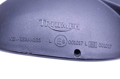 OEM Triumph 001017 Black Ken-Sean-035 Side Mirror Assembly