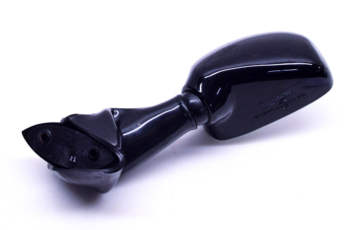 OEM Triumph 005002 Black Ken-Sean-001L Side Mirror Assembly