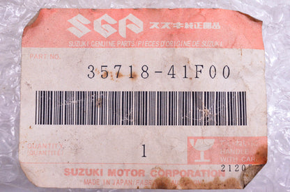 New OEM Suzuki 35718-41F00 Rear Brake Light Bracket& Light Socket Harness NOS