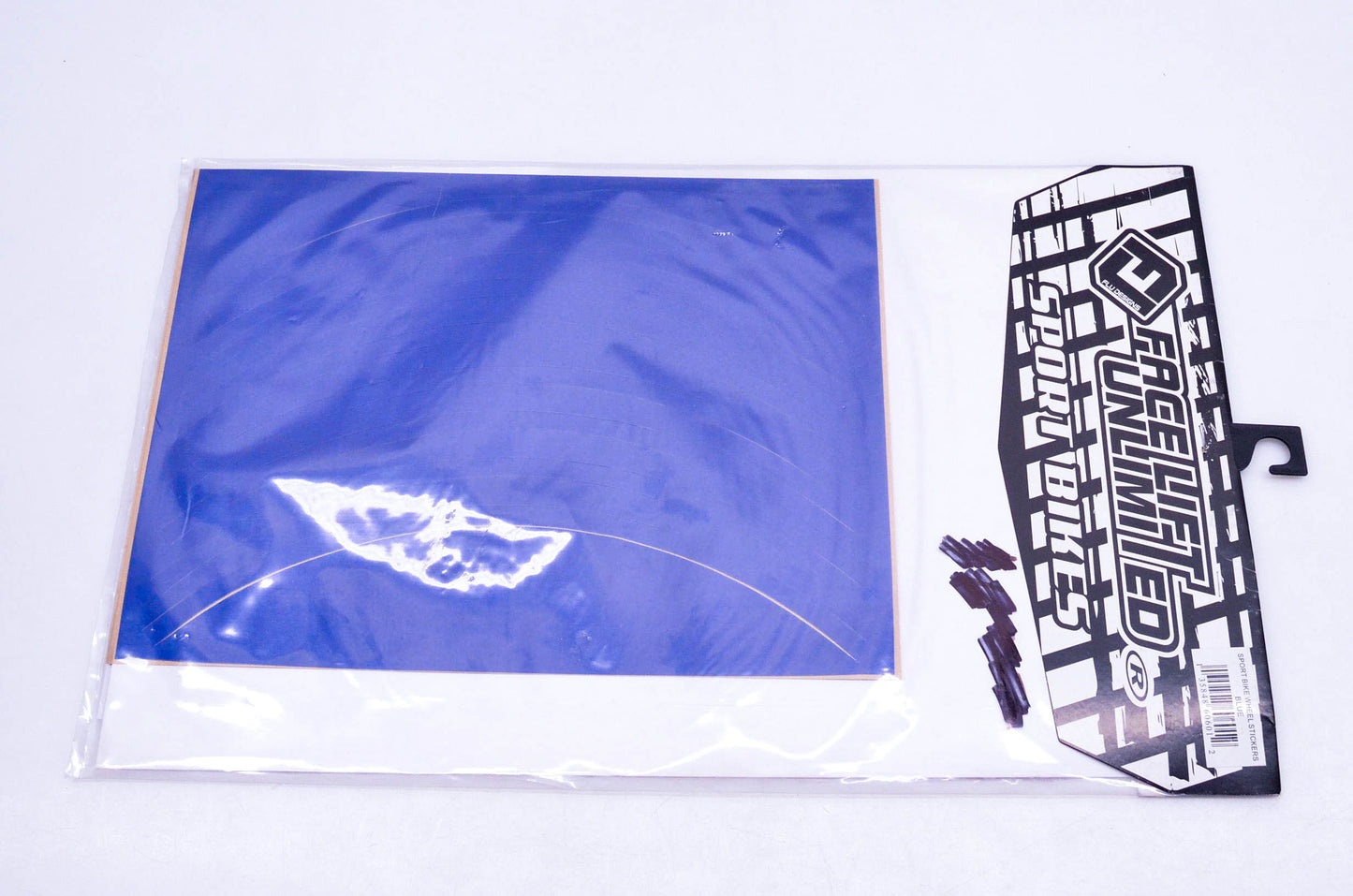 Facelift Unlimited 60601 Blue Sport Bike Wheel Sticker Kit NOS