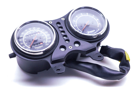 OEM Triumph T2501163 Speedometer Tachometer Instrument Panel Assembly