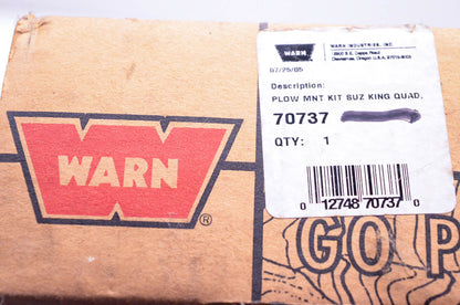 Warn 70737 LTA-700 King Quad Plow Mounting Kit NOS