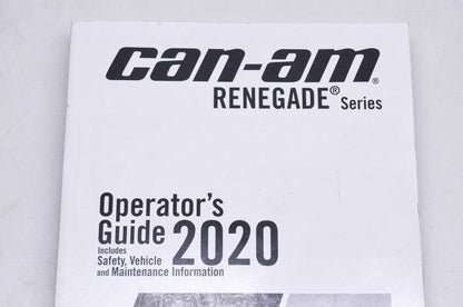 OEM Can-Am 219002021 Renegade 2020 Operator's Guide