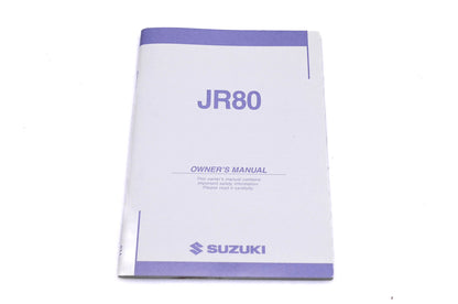 OEM Suzuki 99011-03463-03A JR80 K4 Owner's Manual