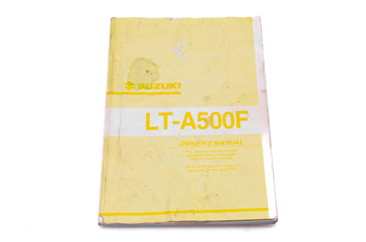 OEM Suzuki 99011-03G50-03A LT-A500F K2 Owner's Manual