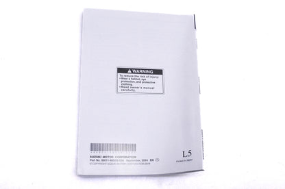OEM Suzuki 99011-48G59-03A VZR1800BZ L5 Owner's Manual