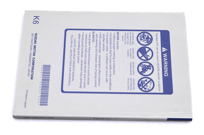 OEM Suzuki 99011-31G51-03A LT-A700X K6 Owner's Manual