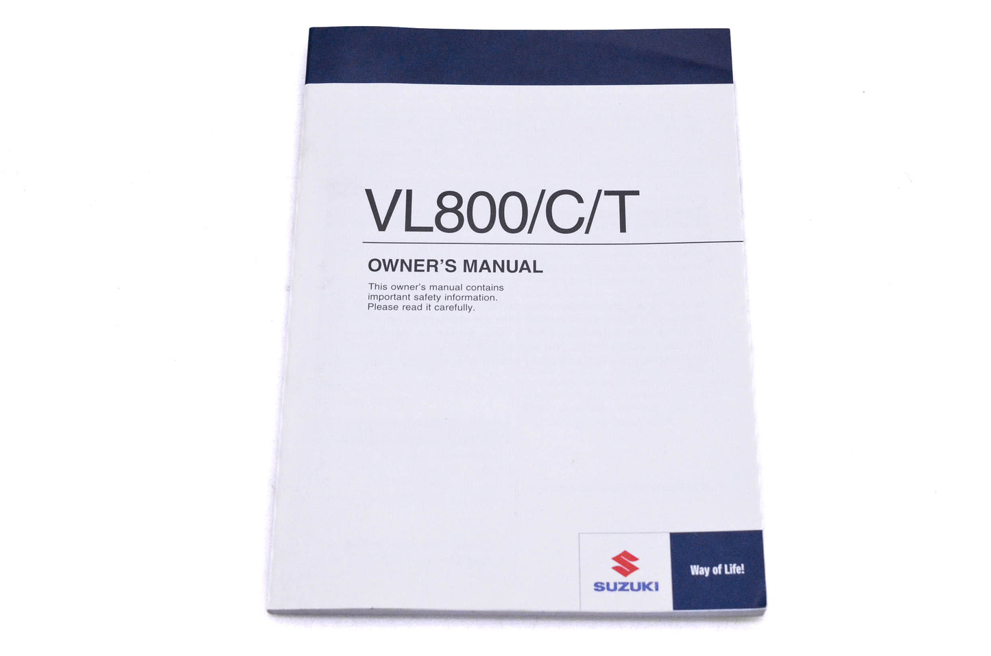 OEM Suzuki 99011-43H50-03A VL800/C/T K9 Owner's Manual