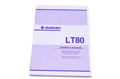OEM Suzuki 99011-40B67-03A LT80 K3 Owner's Manual