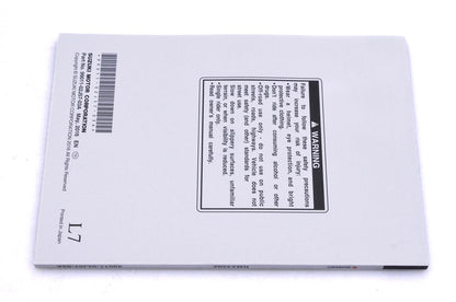 OEM Suzuki 99011-02J57-03A RMX450Z L7 Owner's Manual